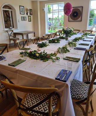 Functions at The Priory, Tetbury